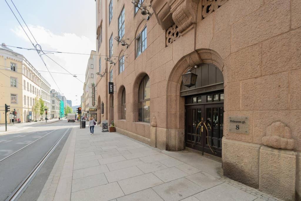 אוסלו Nordic Host Luxury Apts - Prinsens Gate - Large Mezzanine Studio מראה חיצוני תמונה