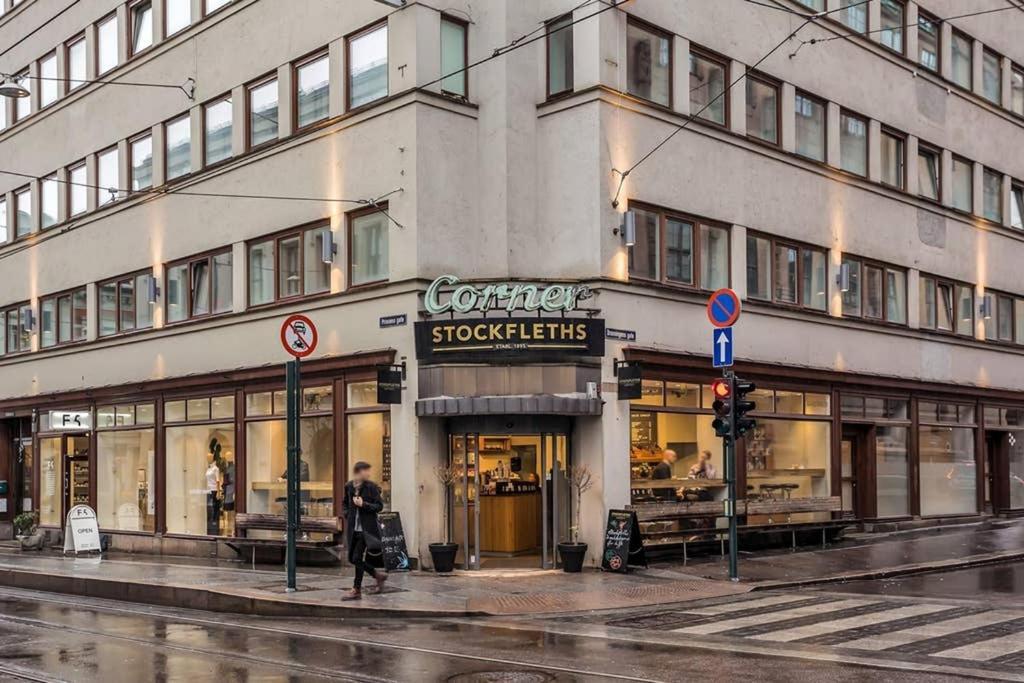 אוסלו Nordic Host Luxury Apts - Prinsens Gate - Large Mezzanine Studio מראה חיצוני תמונה